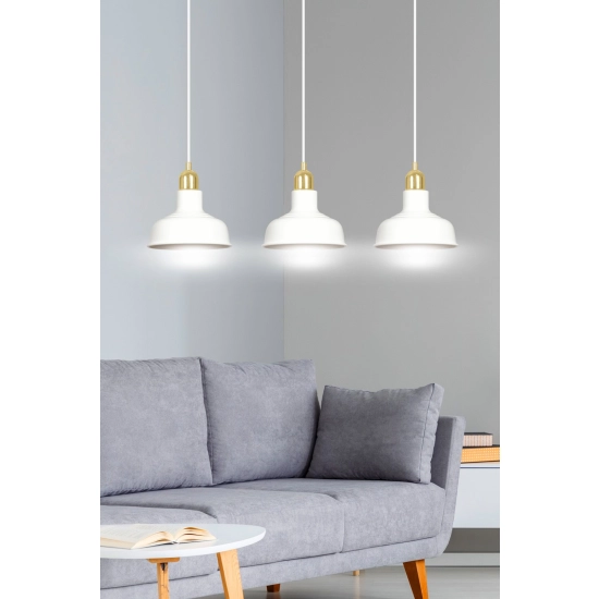 Lampa wisząca IBOR 3 WHITE 1043/3 EMIBIG Lighting