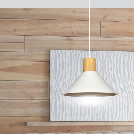 Lampa wisząca ROWEN 1 WHITE 1045/1 EMIBIG Lighting