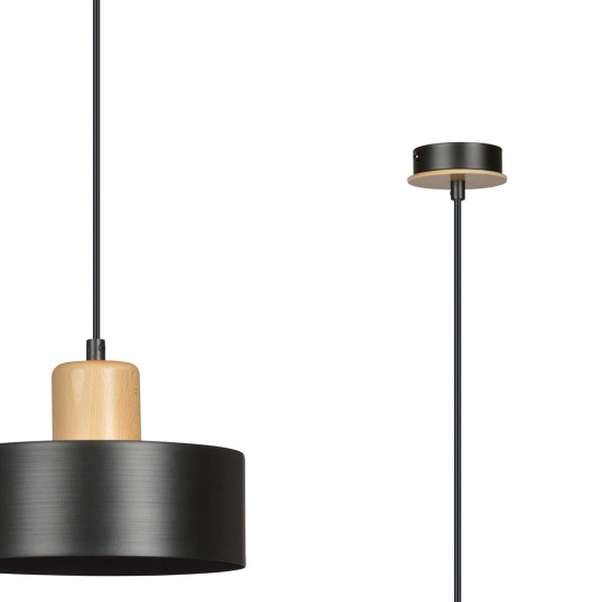 Lampa wisząca TORIN 1 BLACK 1046/1 EMIBIG Lighting