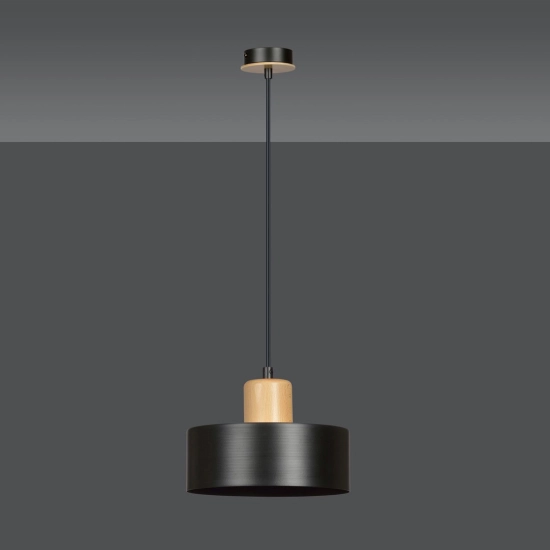 Lampa wisząca TORIN 1 BLACK 1046/1 EMIBIG Lighting