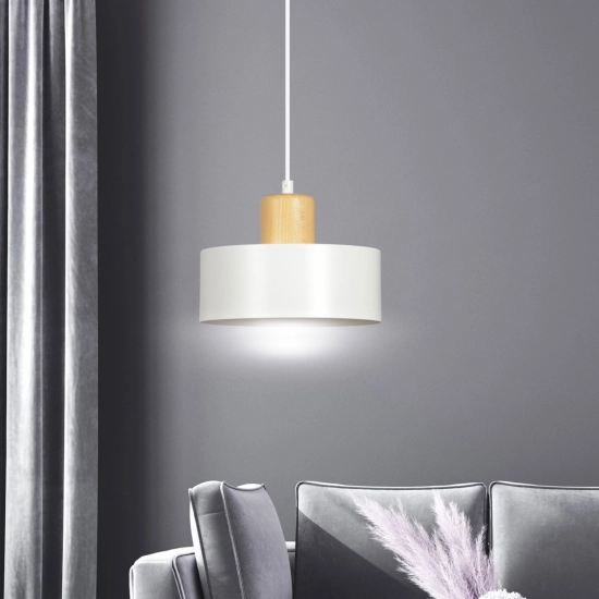 Lampa wisząca TORIN 1 WHITE 1047/1 EMIBIG Lighting