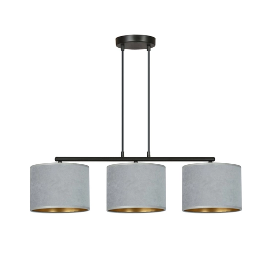 Lampa wisząca HILDE 3 BL GRAY 1050/3 EMIBIG Lighting - zdjęcie produktu