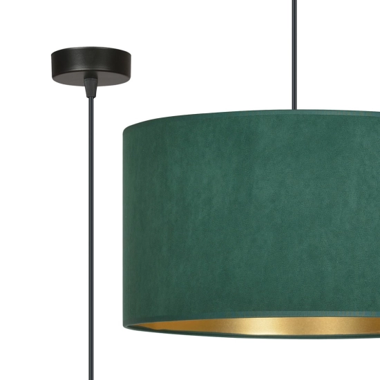 Lampa wisząca HILDE 1 BL GREEN 1051/1 EMIBIG Lighting