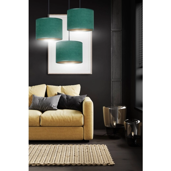 Lampa wisząca HILDE 3 BL PREMIUM GREEN 1051/3PREM EMIBIG Lighting