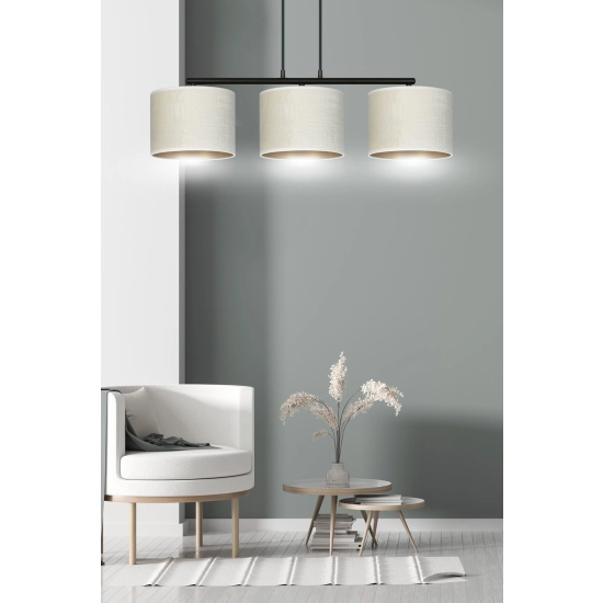 Lampa wisząca HILDE 3 BL WHITE 1052/3 EMIBIG Lighting