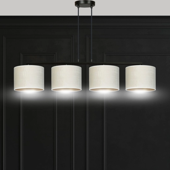 Lampa wisząca HILDE 4 BL WHITE 1052/4 EMIBIG Lighting