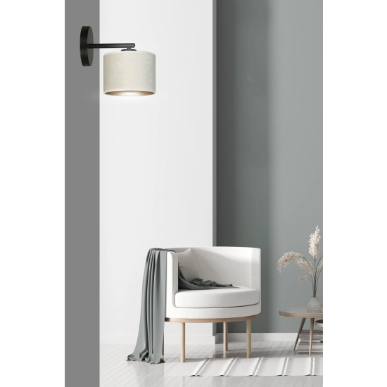 Kinkiet HILDE K1 BL WHITE 1052/K1 EMIBIG Lighting
