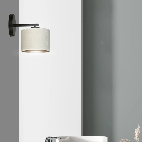 Kinkiet HILDE K1 BL WHITE 1052/K1 EMIBIG Lighting