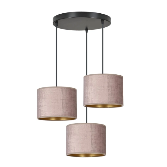 Lampa wisząca HILDE 3 BL PREMIUM ROSE 1053/3PREM EMIBIG Lighting - zdjęcie produktu
