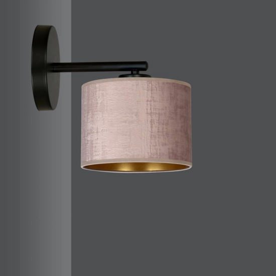 Kinkiet HILDE K1 BL ROSE 1053/K1 EMIBIG Lighting