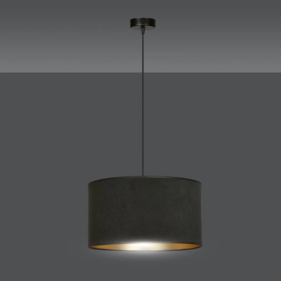 Lampa wisząca HILDE 1 BL BLACK 1054/1 EMIBIG Lighting