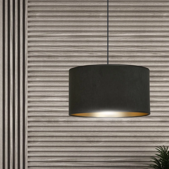 Lampa wisząca HILDE 1 BL BLACK 1054/1 EMIBIG Lighting