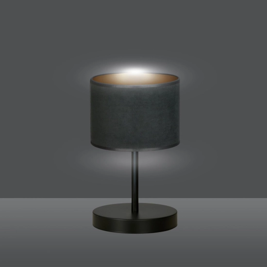 Lampka nocna HILDE LN1 BL BLACK 1054/LN1 EMIBIG Lighting