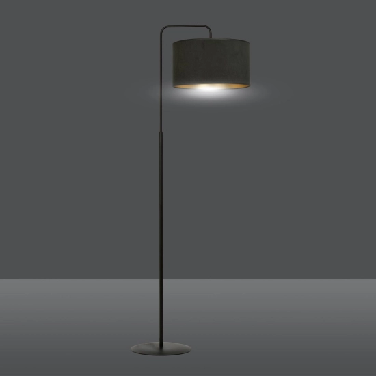 Lampa stojąca HILDE LP1 BL BLACK 1054/LP1 EMIBIG Lighting