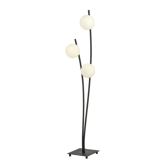 Lampa stojąca HUNTER LP3 BLACK/OPAL 1102/LP3 EMIBIG Lighting - zdjęcie produktu