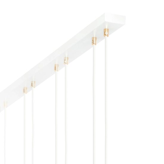 Lampa wisząca GLAM 3 WHITE/MIODOWY 1117/3 EMIBIG Lighting