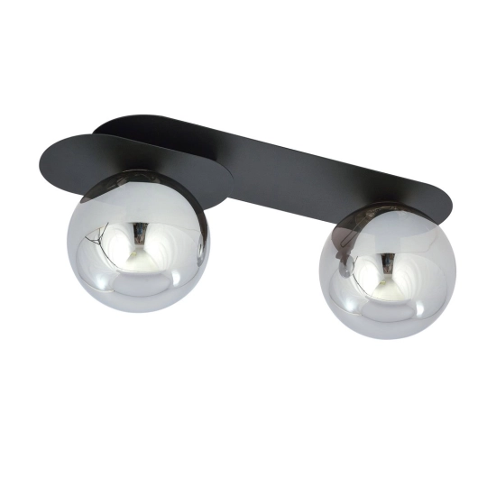 Lampa sufitowa PLAZA 2 BLACK/GRAFIT 1119/2 EMIBIG Lighting