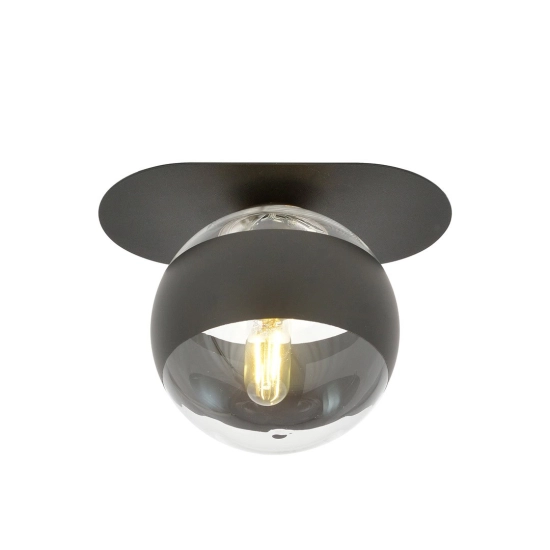 Lampa sufitowa PLAZA 1 BLACK/STRIPE 1121/1 EMIBIG Lighting - zdjęcie produktu