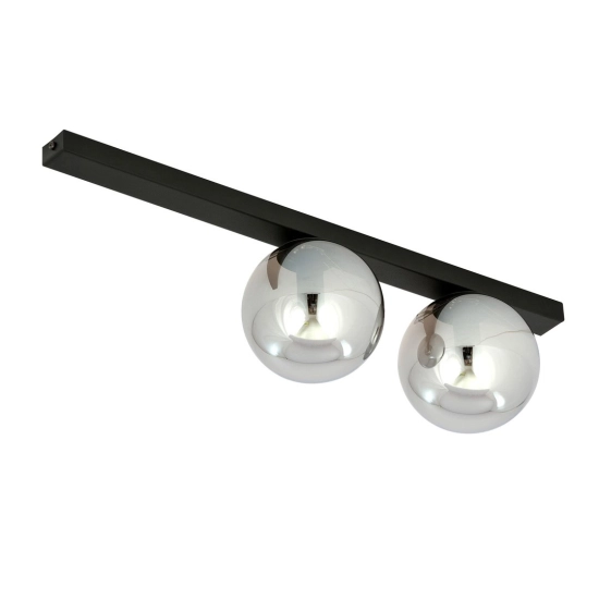 Lampa sufitowa FIT 2 BLACK/GRAFIT 1122/2 EMIBIG Lighting