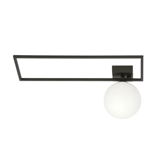 Lampa sufitowa IMAGO 1A BLACK/OPAL 1130/1A EMIBIG Lighting
