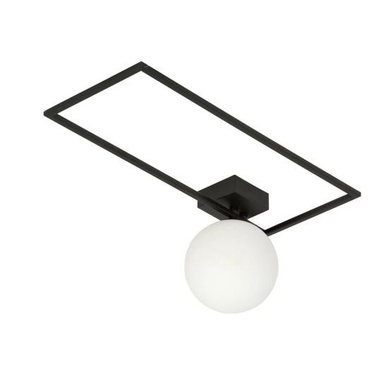 Lampa sufitowa IMAGO 1A BLACK/OPAL 1130/1A EMIBIG Lighting
