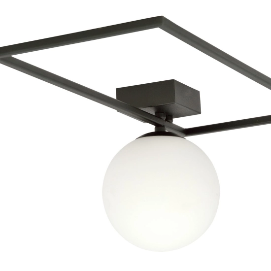 Lampa sufitowa IMAGO 1A BLACK/OPAL 1130/1A EMIBIG Lighting