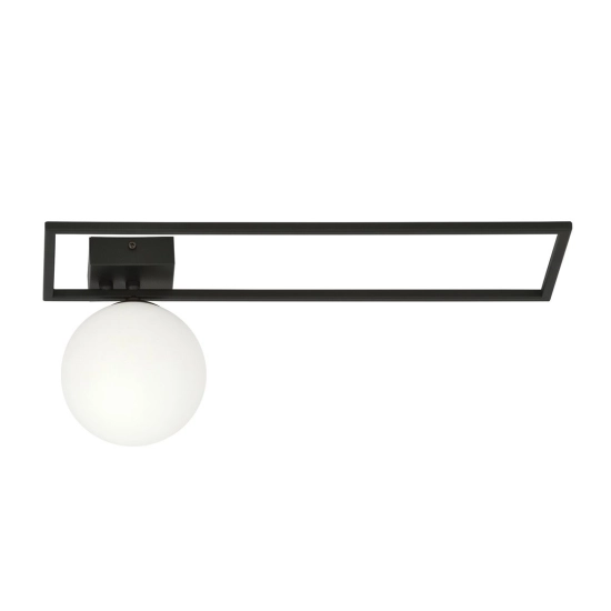 Lampa sufitowa IMAGO 1B BLACK/OPAL 1130/1B EMIBIG Lighting