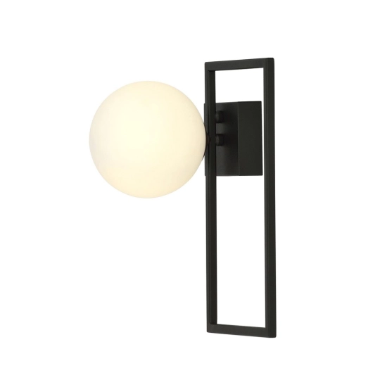 Lampa sufitowa IMAGO 1D BLACK/OPAL 1130/1D EMIBIG Lighting