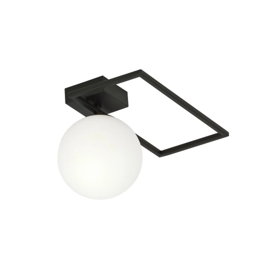 Lampa sufitowa IMAGO 1D BLACK/OPAL 1130/1D EMIBIG Lighting