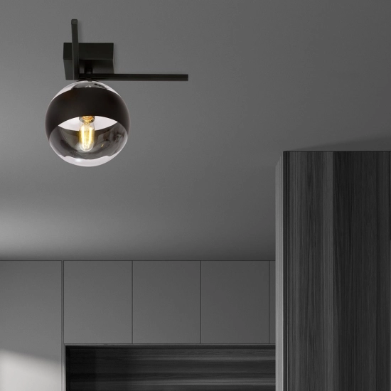 Lampa sufitowa IMAGO 1G BLACK/STRIPE 1132/1G EMIBIG Lighting