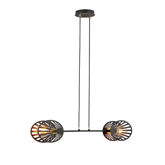 Lampa wisząca PLAYA 2 BLACK 1146/2 EMIBIG Lighting - zdjęcie produktu