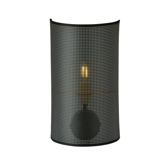 Kinkiet ASTON K1 BLACK/GOLD 1148/K1 EMIBIG Lighting - zdjęcie produktu
