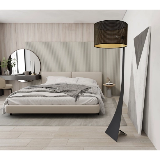 Lampa stojąca ESTRELLA LP1 BLACK/GOLD 1156/LP1 EMIBIG Lighting