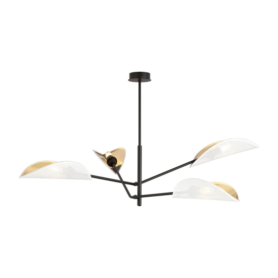 Lampa sufitowa VENE 4 WHITE/GOLD 1159/4 EMIBIG Lighting - zdjęcie produktu