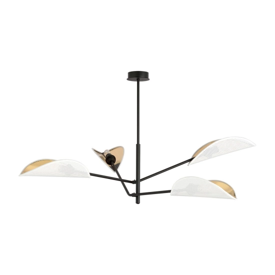 Lampa sufitowa VENE 4 WHITE/GOLD 1159/4 EMIBIG Lighting
