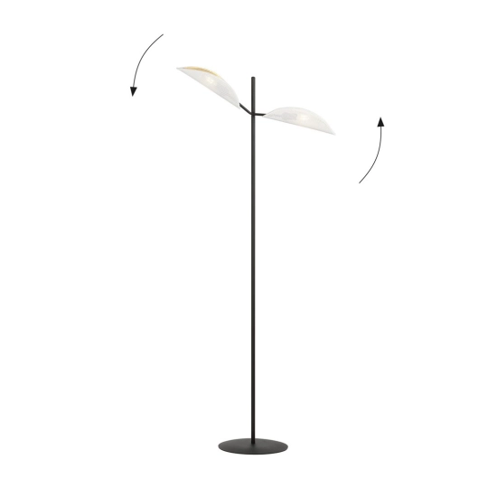 Lampa stojąca VENE LP2 WHITE/GOLD 1159/LP2 EMIBIG Lighting