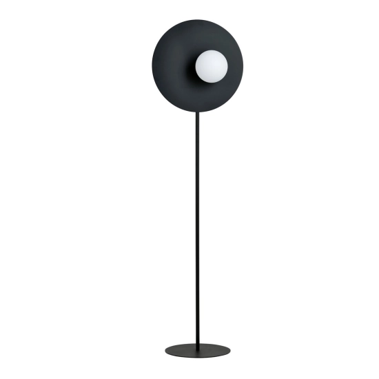 Lampa stojąca OSLO LP BLACK/OPAL 1187/LP EMIBIG Lighting