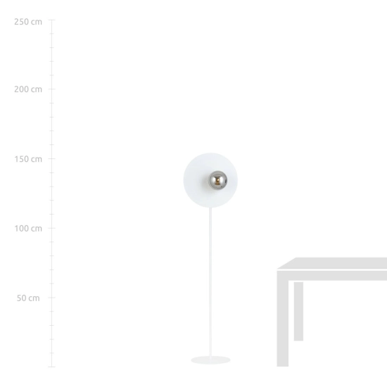 Lampa stojąca OSLO LP WHITE/GRAFIT 1188/LP EMIBIG Lighting