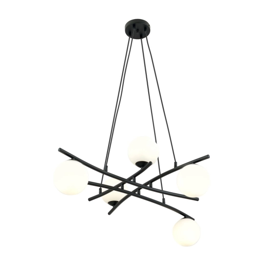 Lampa wisząca ESSA 5 OPAL 1201/5 EMIBIG Lighting - zdjęcie produktu