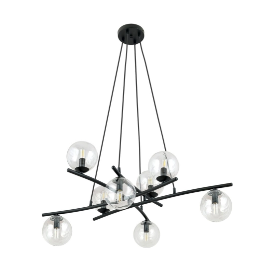 Lampa wisząca ESSA 8 TRANSPARENT 1202/8 EMIBIG Lighting