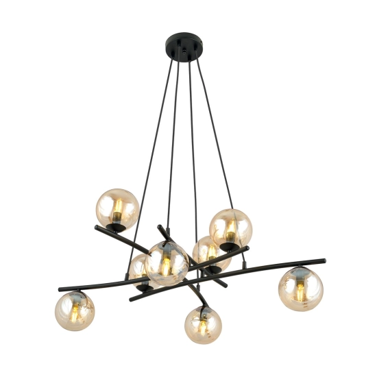 Lampa wisząca ESSA 8 MIODOWY 1204/8 EMIBIG Lighting - zdjęcie produktu