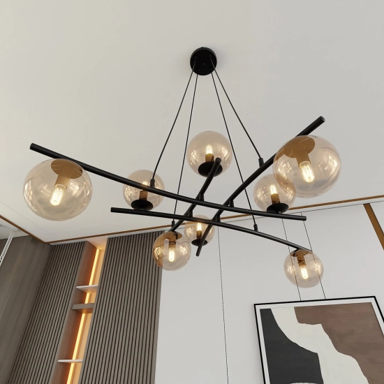 Lampa wisząca ESSA 8 MIODOWY 1204/8 EMIBIG Lighting
