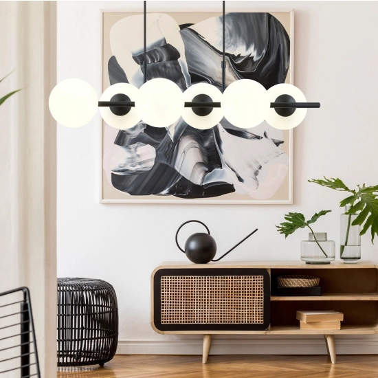 Lampa wisząca RORY 6 OPAL 1205/6 EMIBIG Lighting
