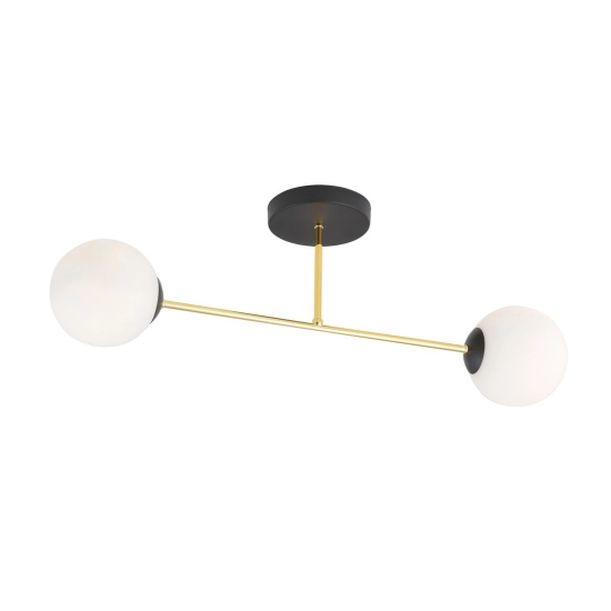 Lampa sufitowa MAGNUM 2 BL OPAL 1233/2 EMIBIG Lighting