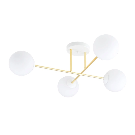 Lampa sufitowa MAGNUM 4 WH OPAL 1234/4 EMIBIG Lighting - zdjęcie produktu