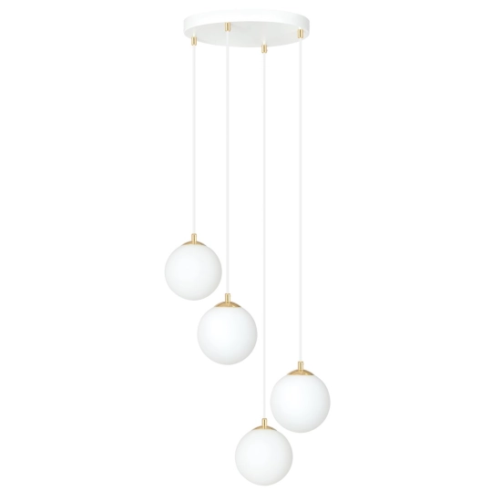 Lampa wisząca ROYAL 4 WH 1244/4 EMIBIG Lighting - zdjęcie produktu