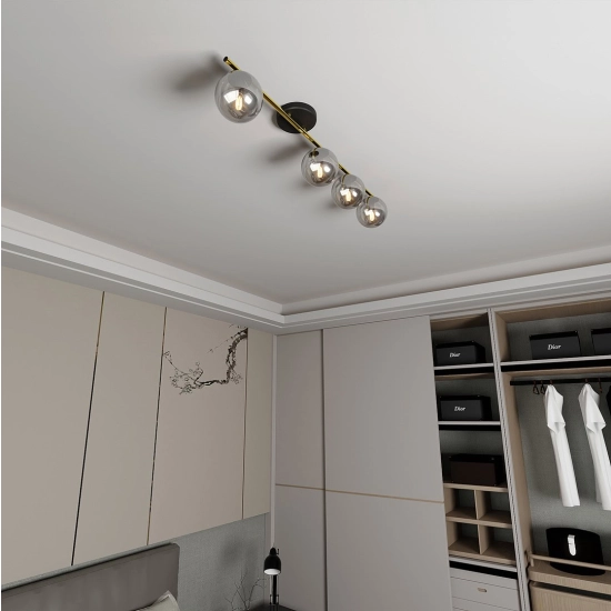Lampa sufitowa MONZA 4 BL GRAFIT 1250/4 EMIBIG Lighting