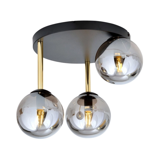 Lampa sufitowa DOLCE 3 BL GRAFIT 1259/3 EMIBIG Lighting - zdjęcie produktu