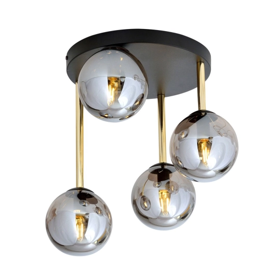 Lampa sufitowa DOLCE 4 BL GRAFIT 1259/4 EMIBIG Lighting - zdjęcie produktu