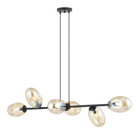 Lampa wisząca PANDORA 6 BL MIODOWY 1264/6 EMIBIG Lighting - zdjęcie produktu